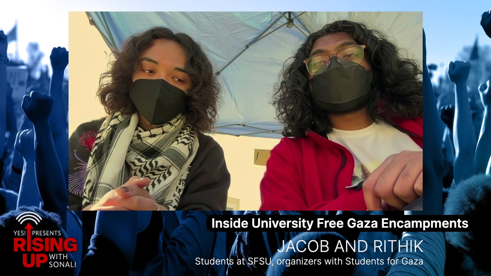 Report from SFSU’s Free Gaza Campus Encampment