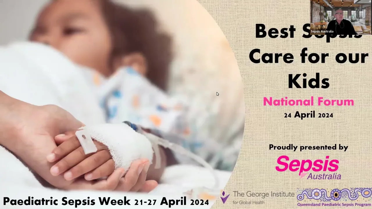 Best Sepsis Care for our Kids - A National Forum for Paediatric Sepsis ...