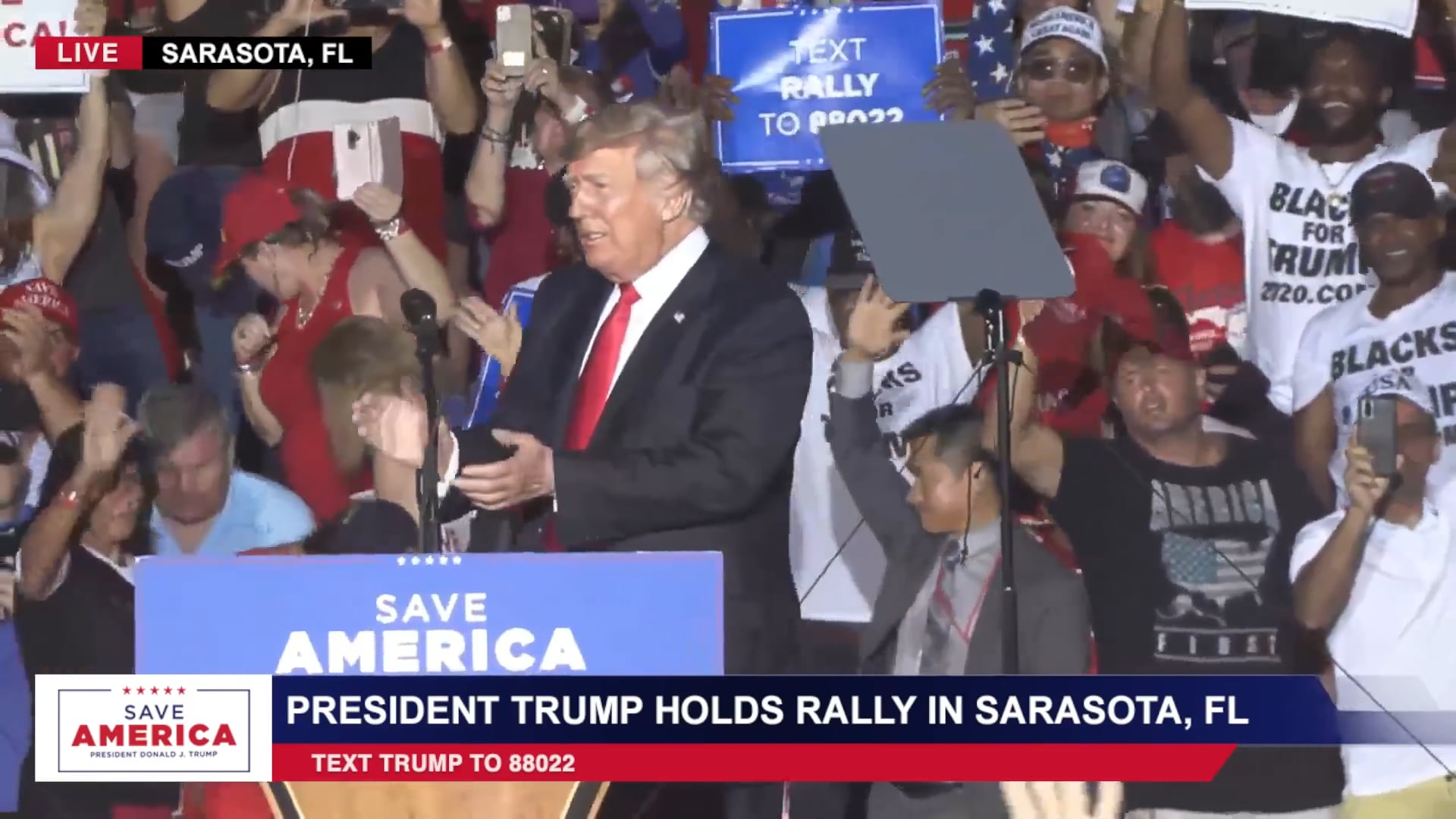 Speech: Donald Trump Holds a Political Rally in Sarasota, Florida ...