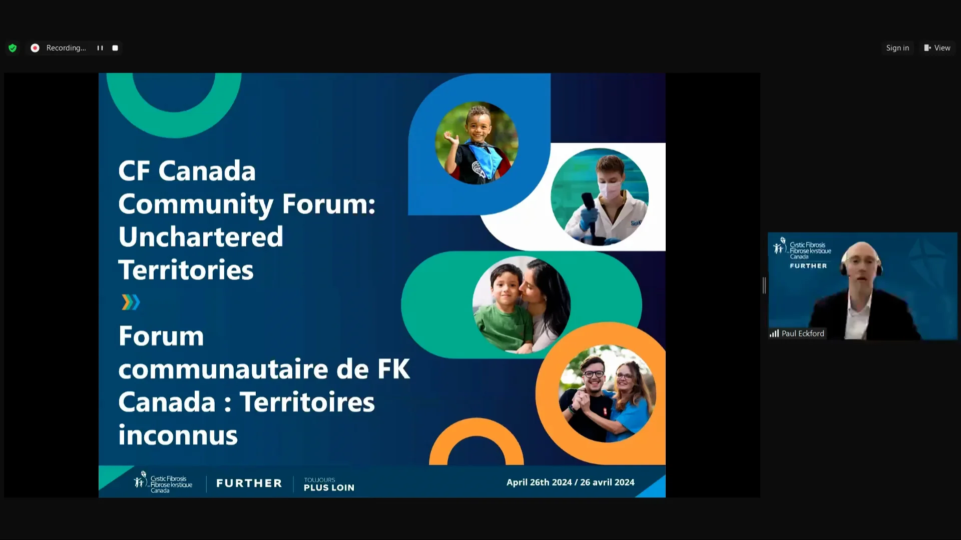 CF Canada Community Forum Unchartered Territories on Vimeo