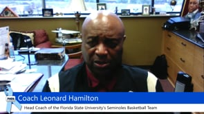 Coach Leonard Hamilton