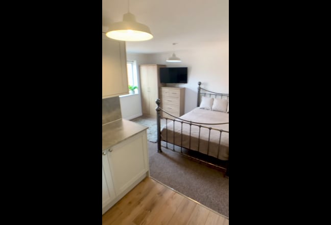 Double large en-suite  room, professional share Main Photo