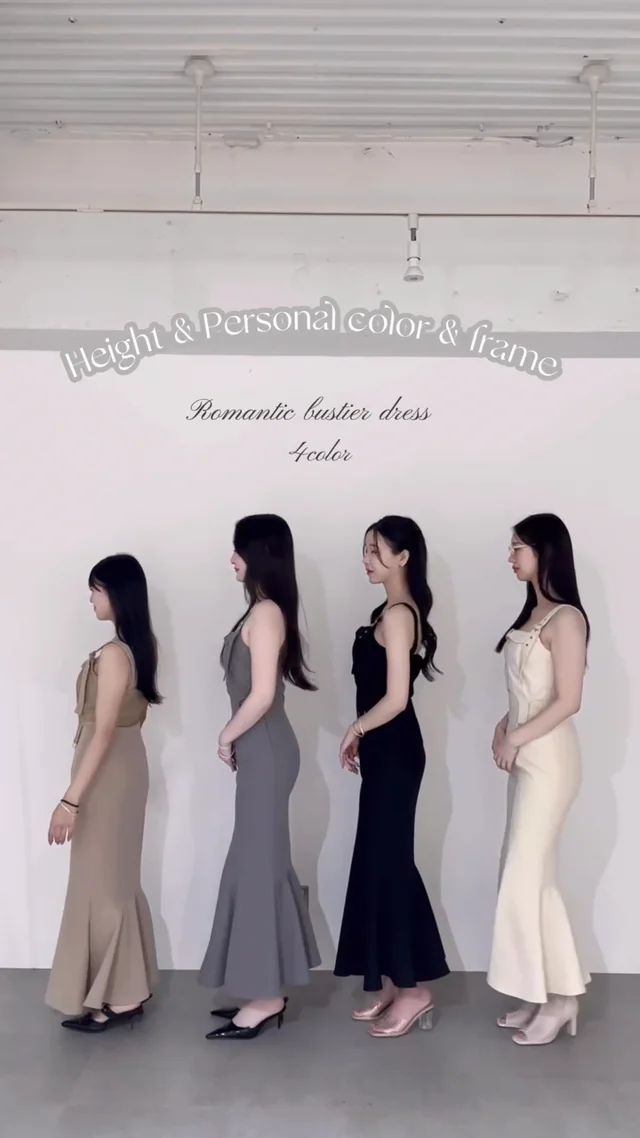 イロン yilon ROMANTIC BUSTIER DRESS yilon Romantic bustier dress