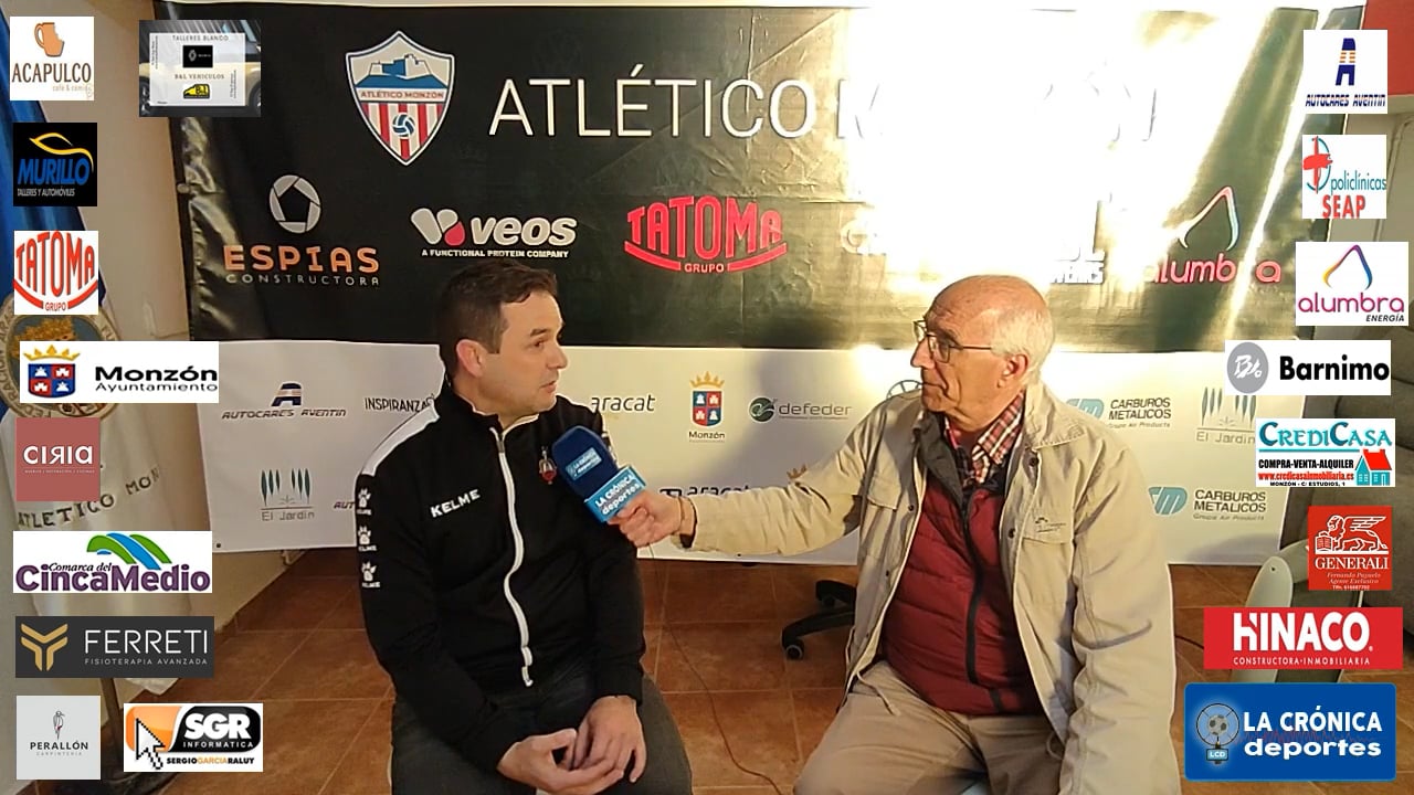 SERGIO  LAGUNAS (Entrenador Calamocha) AT Monzón Alumbra 0-2 Calamocha / J 32 / 3ª División
