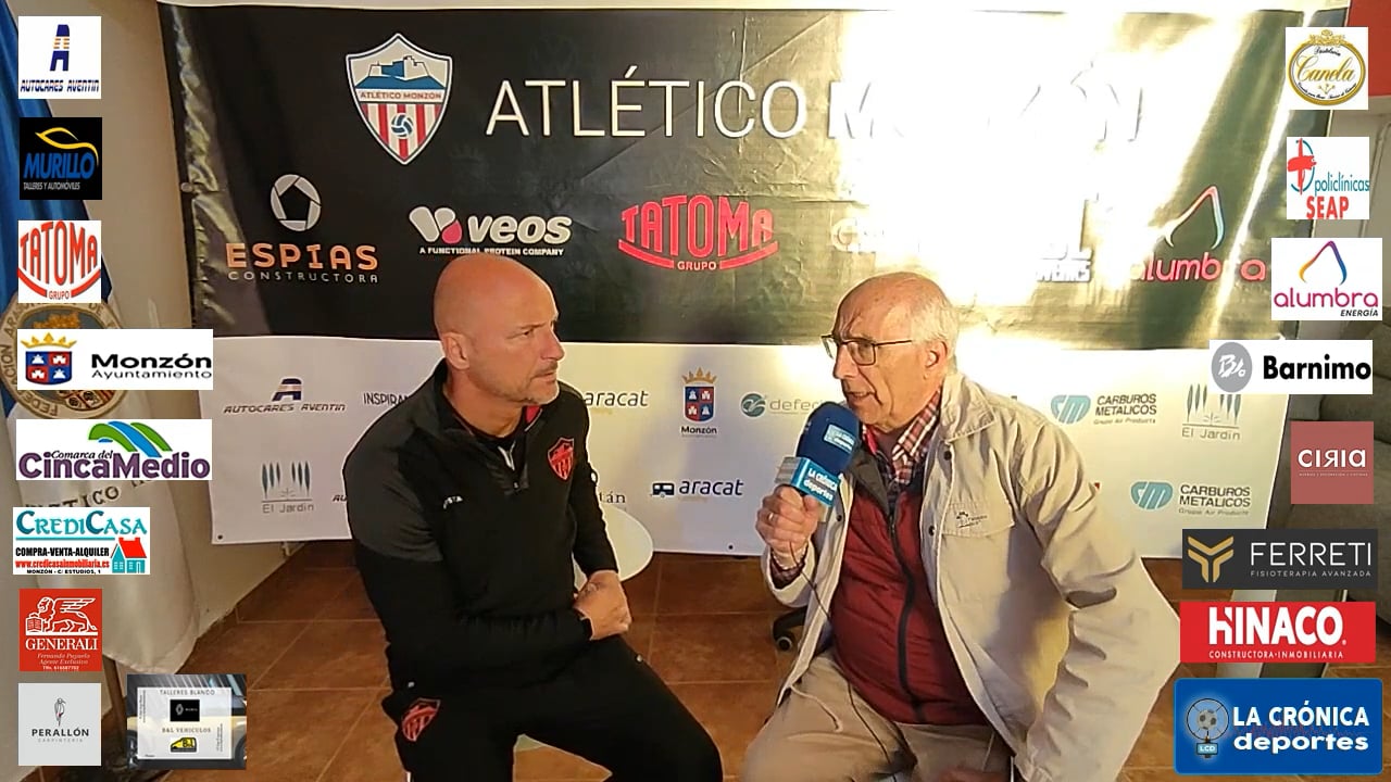 ISMAEL  MARIANI (Entrenador Monzón) At Monzón Alumbra 0-2 Calamocha / J 32 / 3ª División