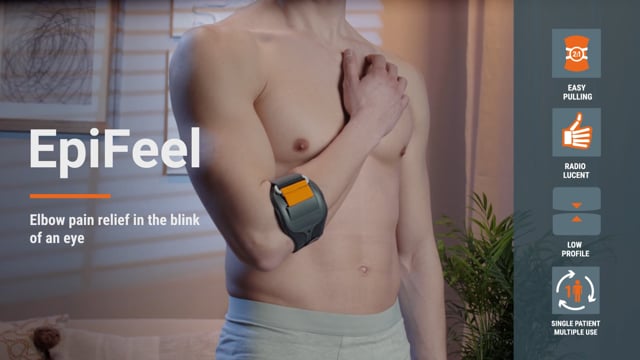 Epifeel - Brassard pour épicondylite avec élément presseur