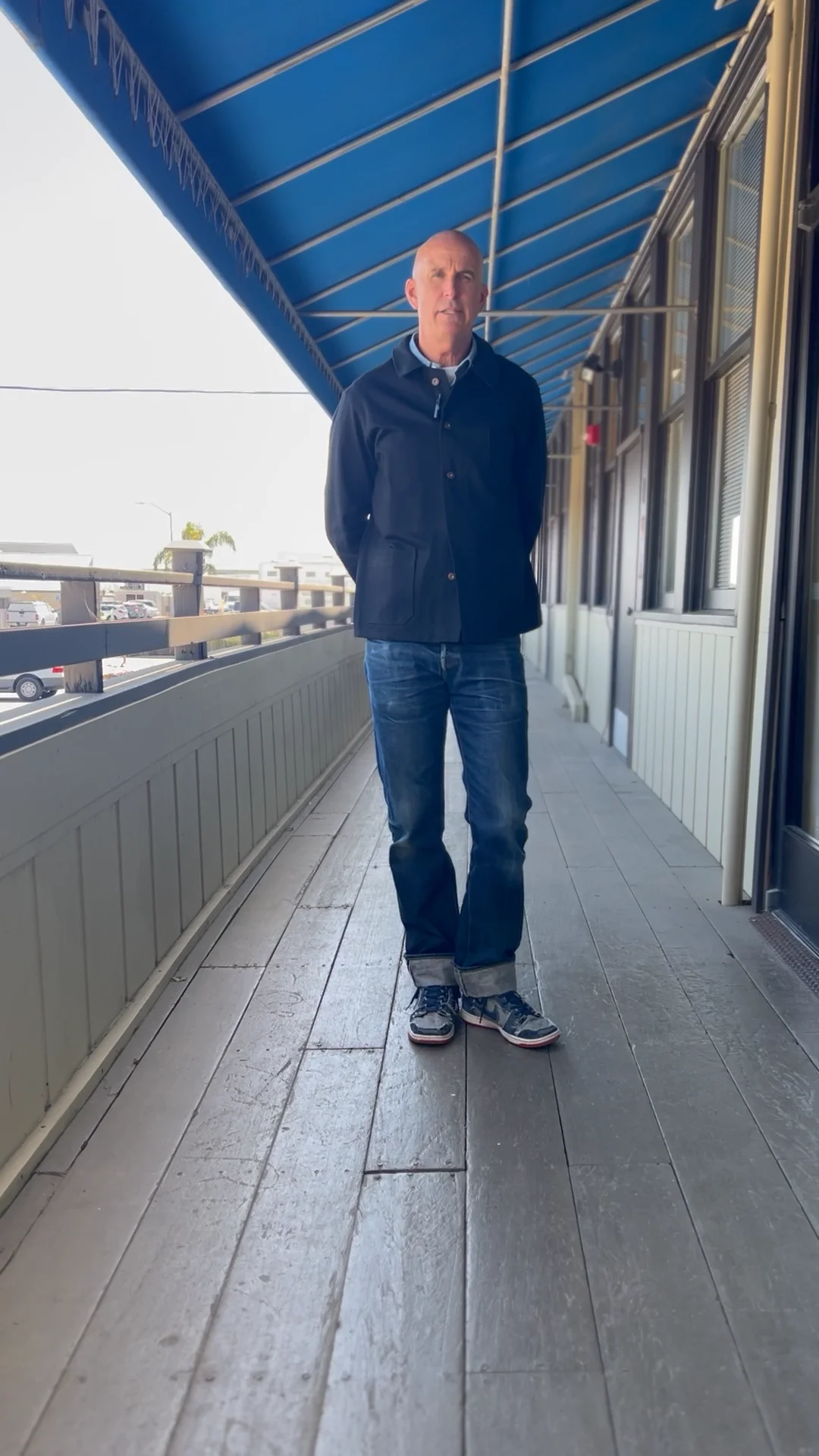 GRAYFORD JACKET 13 OZ. BLACK SELVEDGE DENIM