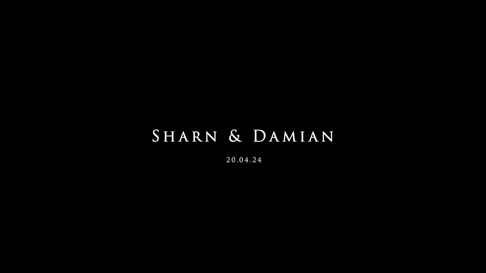 Sharn and Damian's wedding highlight on Vimeo