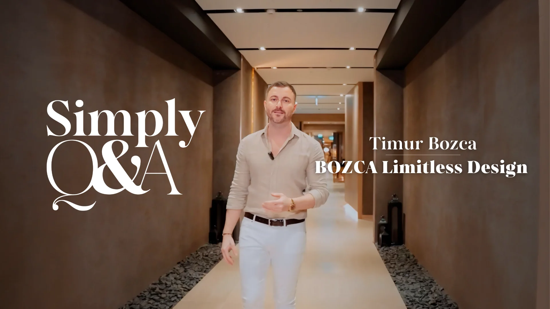 Simply Q&A with BOZCA Limitless Design on Vimeo