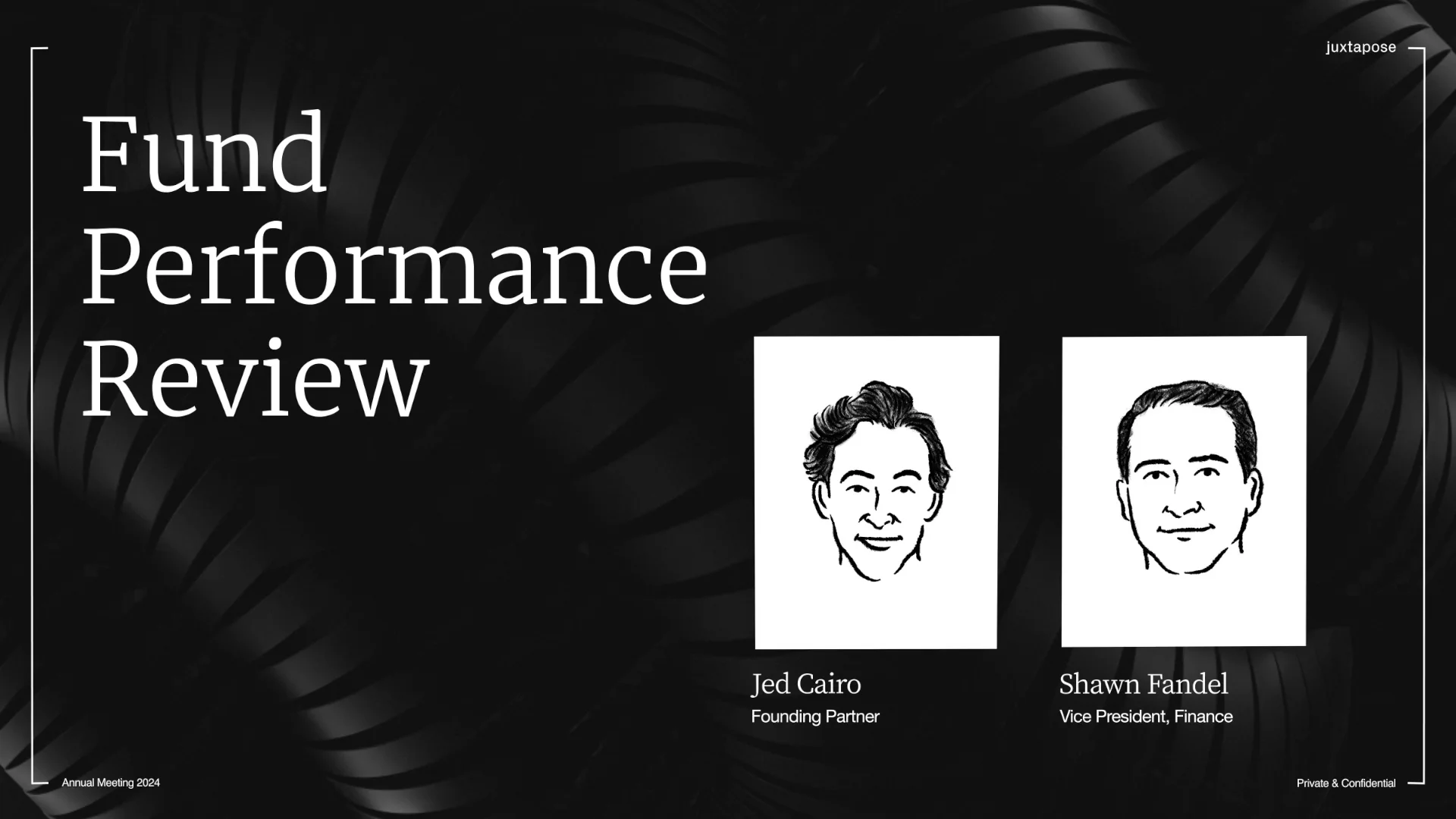 Juxtapose: Fund Performance Review on Vimeo