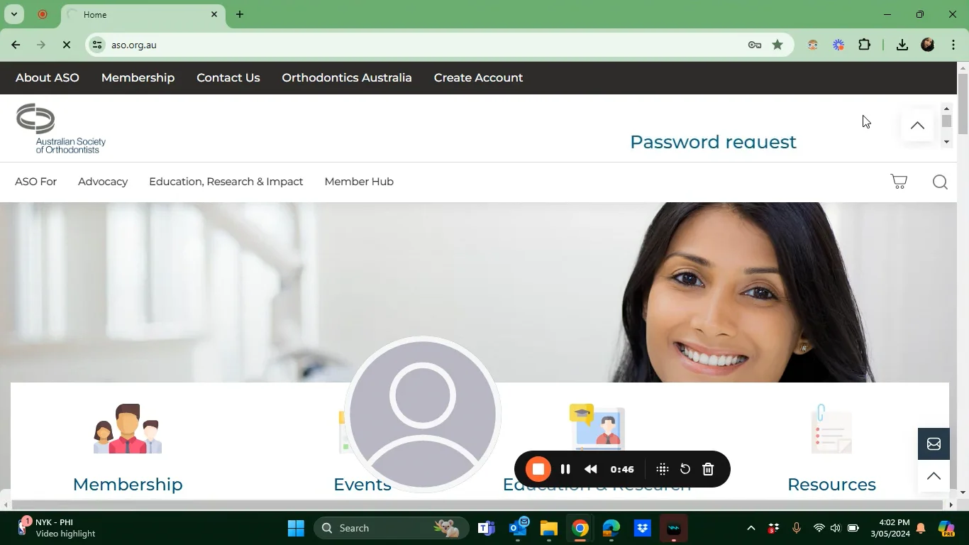 How to reset your password on Vimeo