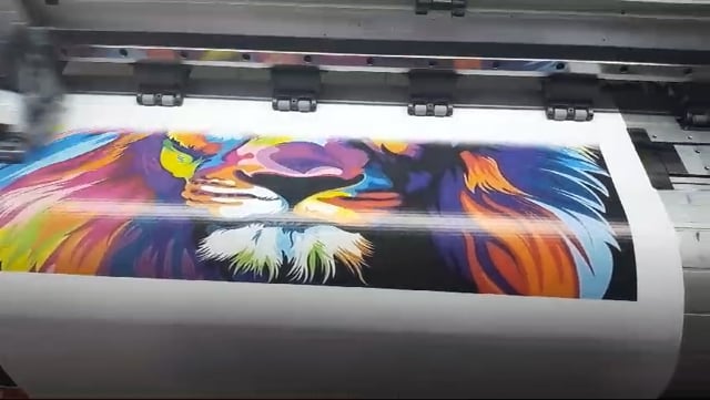 High Quality Vibrant Colors Vinyl Printing