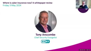SASIG Webinar - Where is cyber insurance now? A whitepaper review 2024-05-03 10:00:10