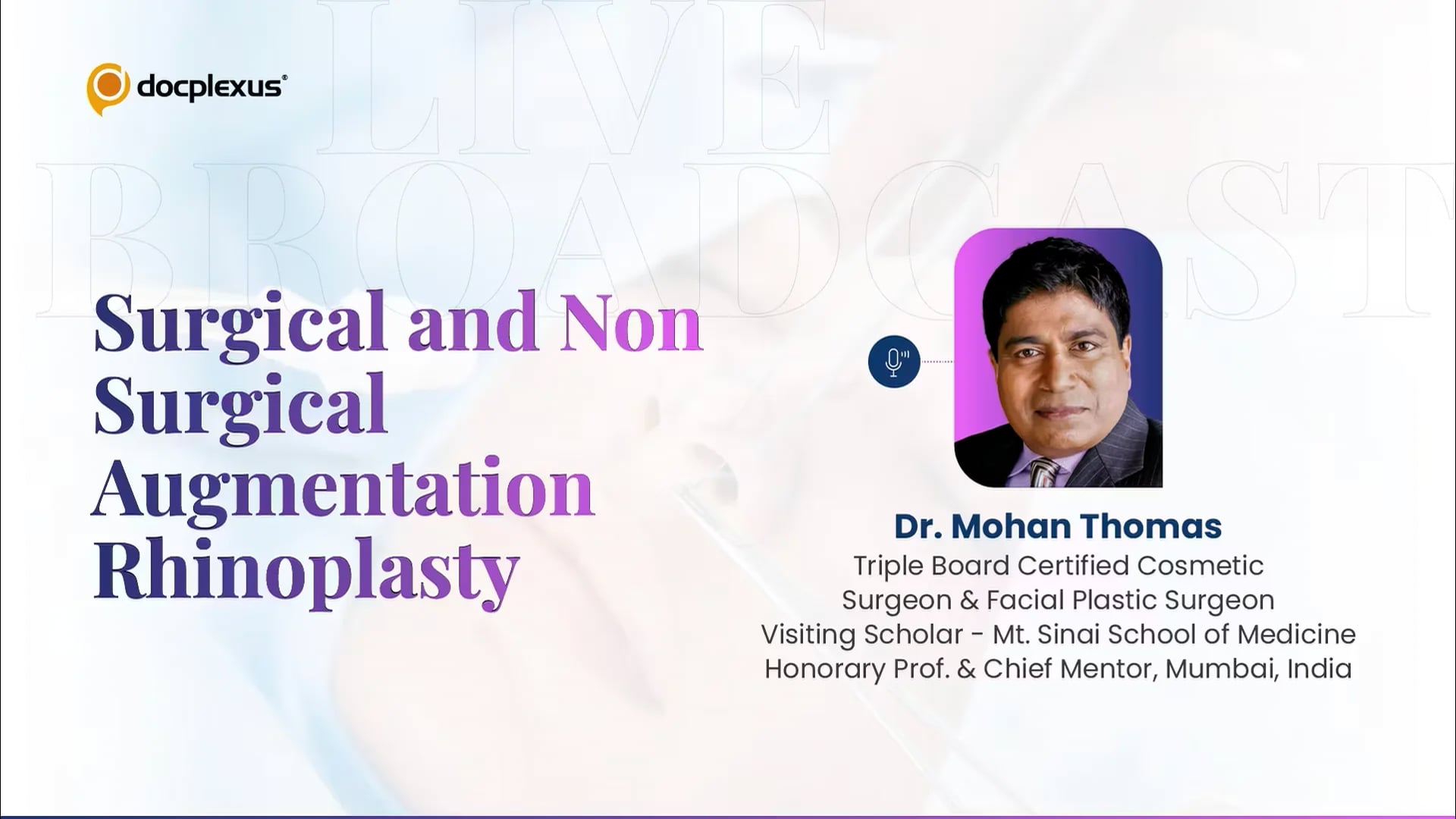 Surgical and Non-surgical Augmentation Rhinoplasty