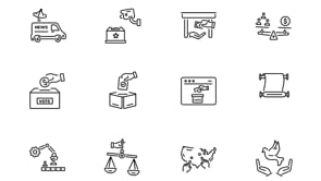 Animated US Elections Icons, an Outline Icon by Prosymbols (Thumbnail 7 of 7)