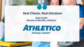 Athletico Physical Therapy - Customer Success Story (Heidi Heniff - Director of Benefits)
