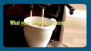 Morning drinks