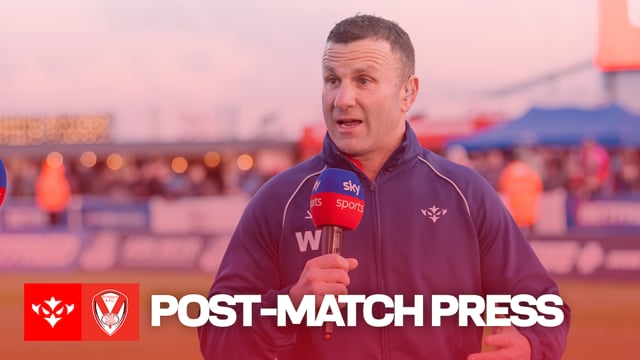 POST-MATCH PRESS: Willie Peters talks Saints win, Jack Broadbent and more!