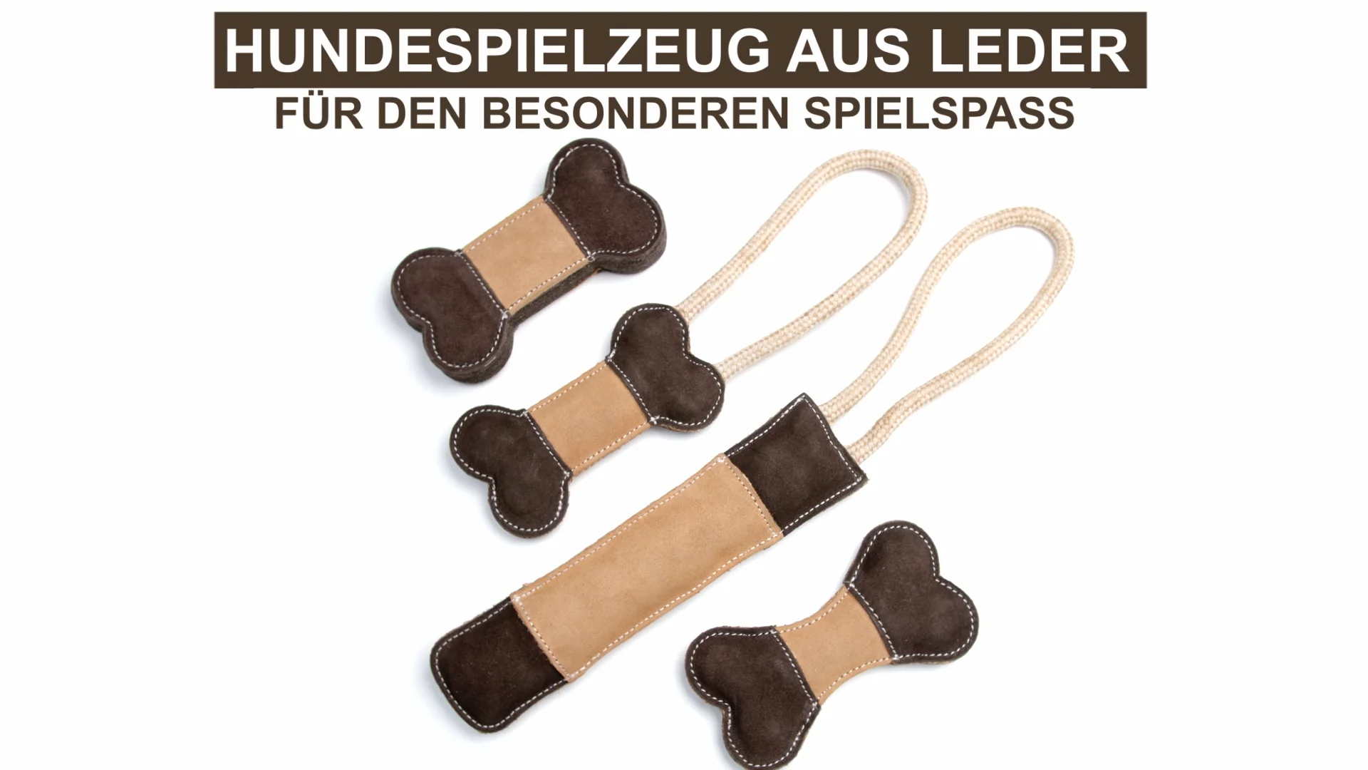 BOW CALICO Beisswurst Für Hunde, Jute Beisswurst, Sehr Robustes Hundespielzeug, Zum Hunde Training, Tauziehen Und Zerrspiele Mit Hund, 30 Cm, Mit Zwei