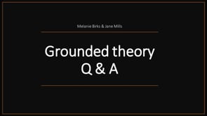 Grounded Theory Q&A Session May 2024