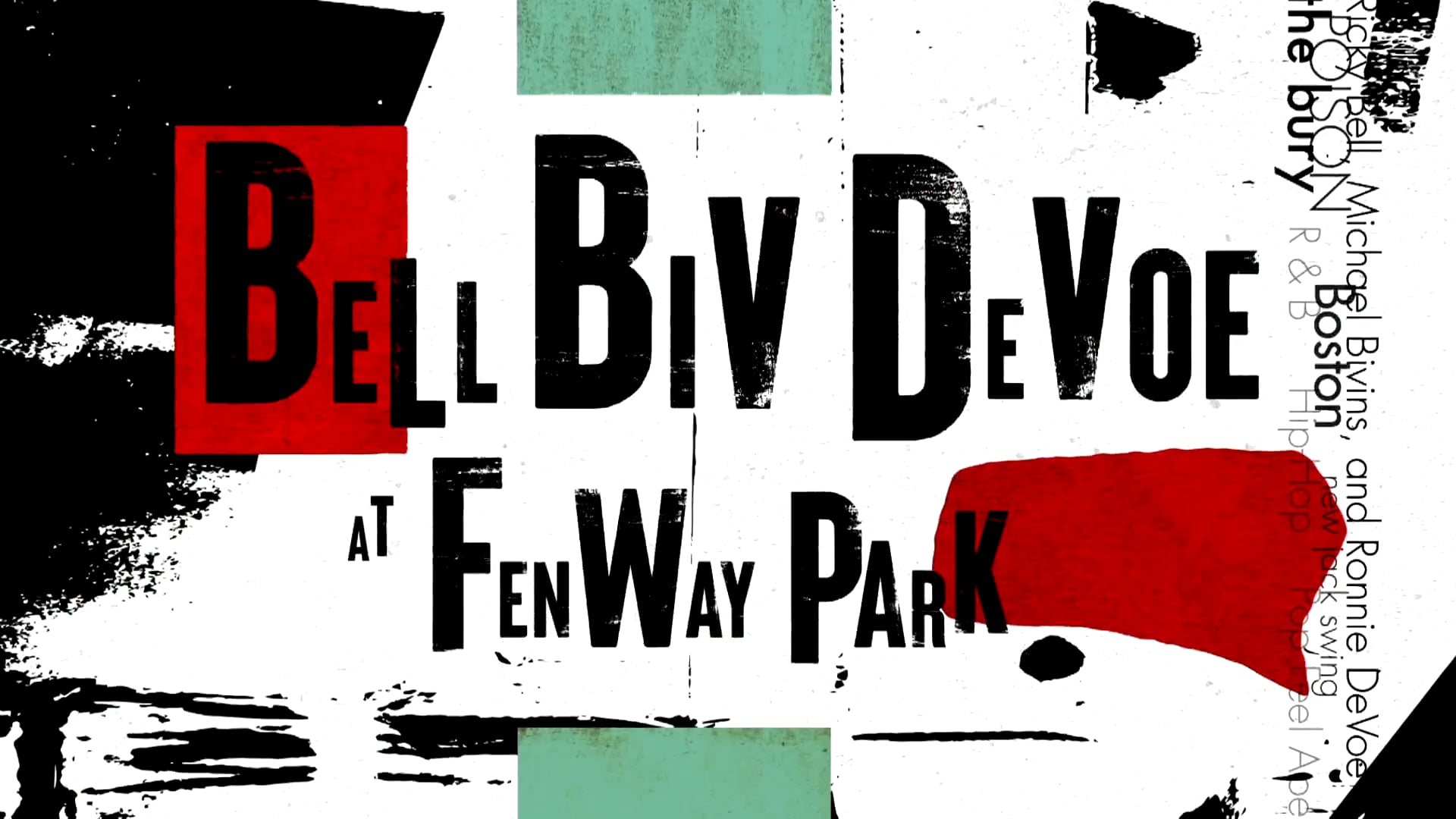 Bell Biv Devoe at Fenway Park