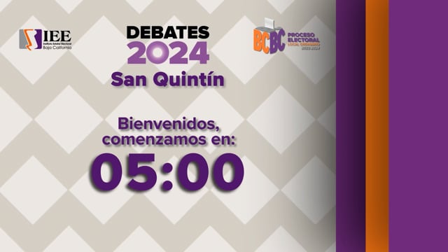 Debate a la Alcaldía de San Quintín IEEBC - UABC