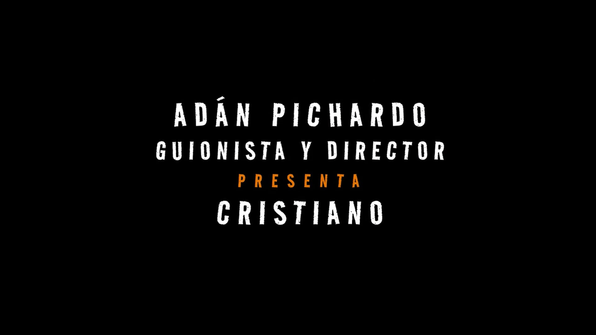Adán Pichardo presenta «Cristiano»