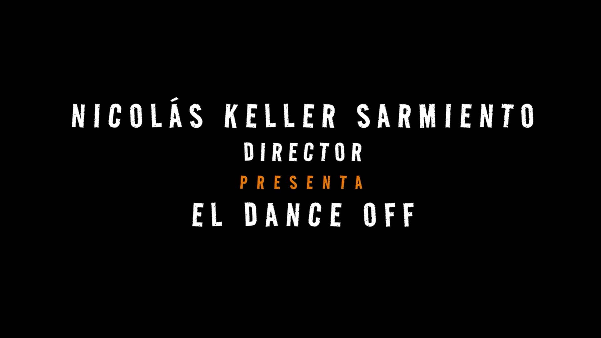 Nicolás Keller Sarmiento presenta «El Dance Off»