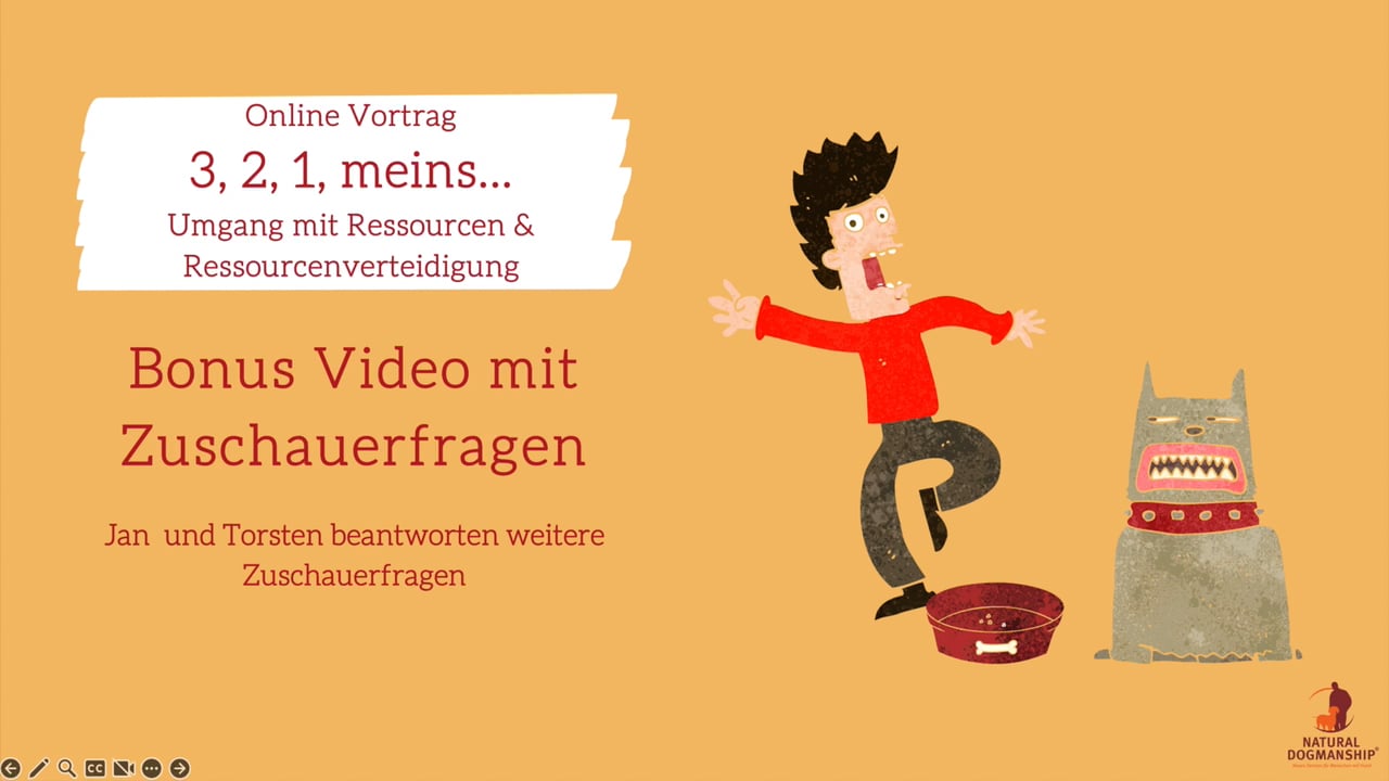 3, 2, 1, meins – Hunde-Videokurs zu Ressourcen