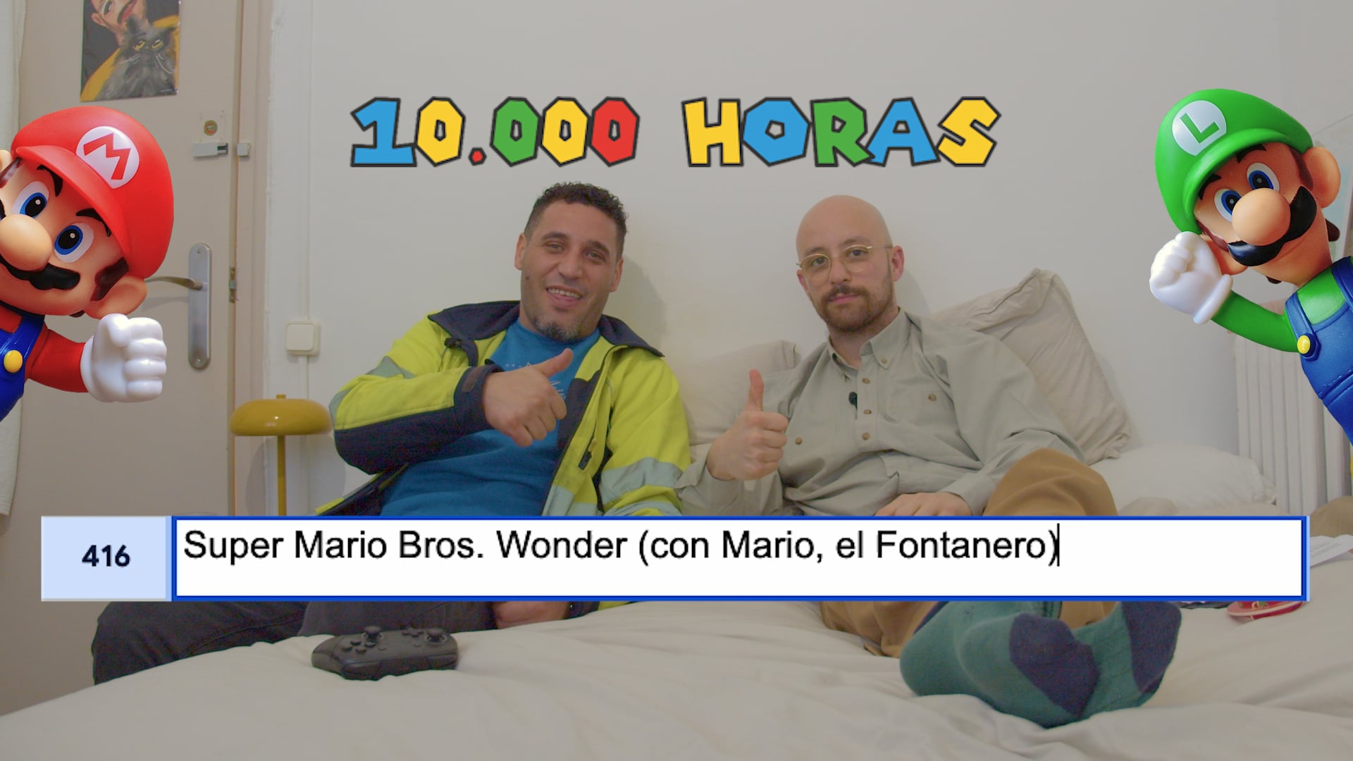 he enseñado a un fontanero, llamado Mario, a jugar… a Super Mario | 10.000  HORAS