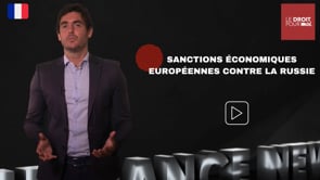 Les sanctions économiques européennes contre la Russie