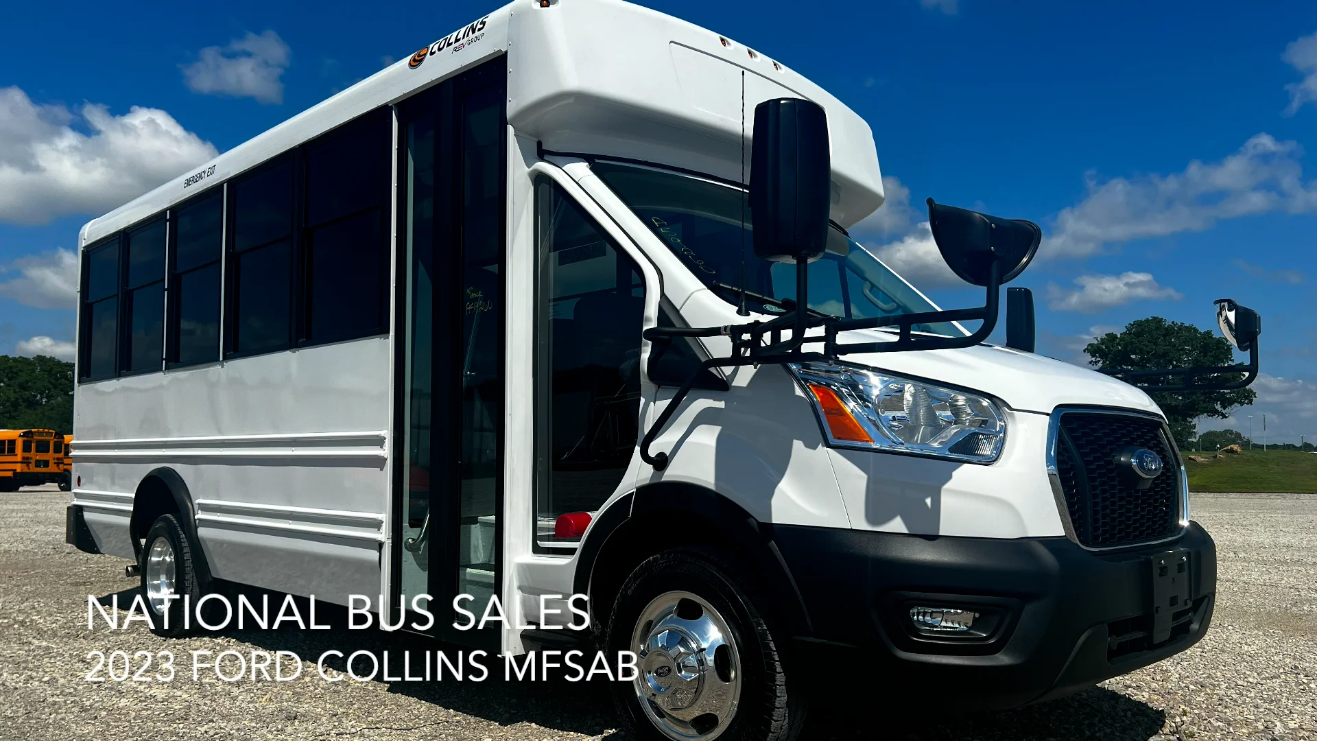 2024 Ford Collins, 14 Passenger, MFSAB - National Bus Sales