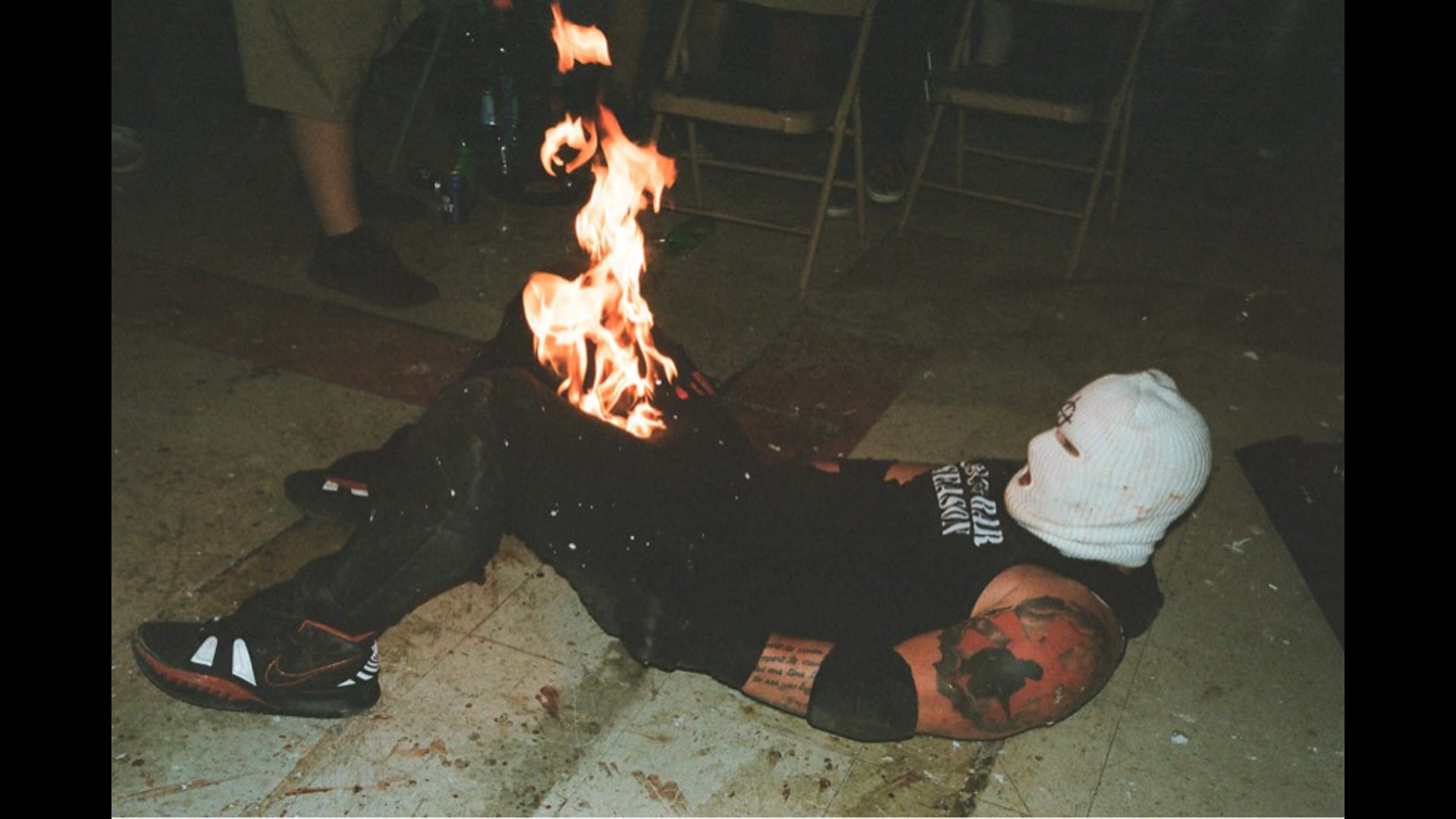 Wrestler Lit On Fire - The Most Viral Deathmatch Spot Ever (Documentary)