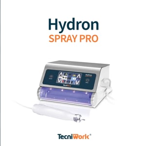 Spray-Fußpflegegerät mit Digitalanzeige und LED-Handstück Hydron Spray Pro Tecniwork