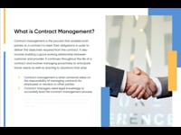 Module 01: Introduction to Contract Management