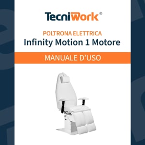 Tecniwork electric chair with 1 motor and accessories