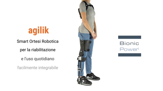 Agilik - Smart Ortresi Robotica per la riabilitazione e l'uso quotidiano facilmente integrabile in un Kafo su Misura