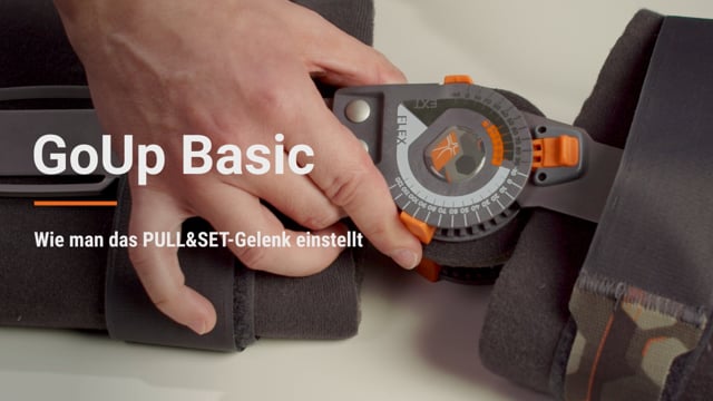 Go up BASIC - Knieorthese für postoperative, stufenweise Bewegungslimitierung