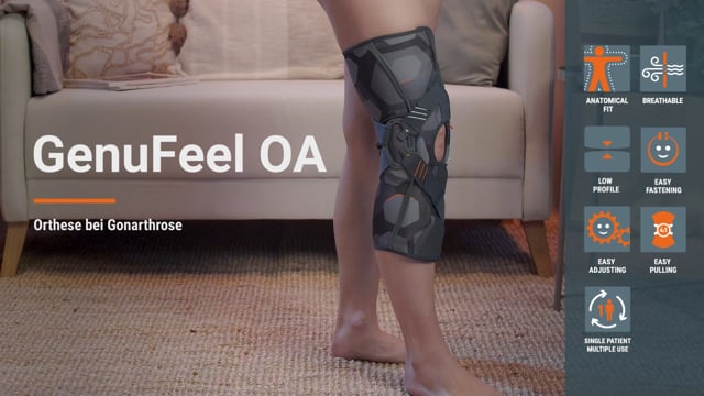 GenuFEEL OA - Knieorthese zur Entlastung und Führung