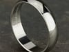 Wedding Band in 10K White Gold, 5MM