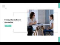 Module 01: Introduction to School Counselling	