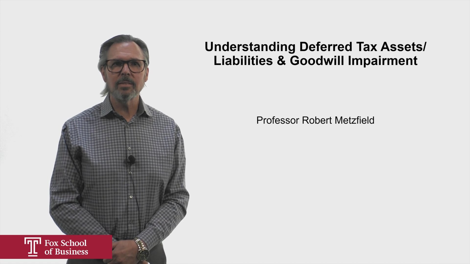 Understanding Deferred Tax Assets/Liabilities