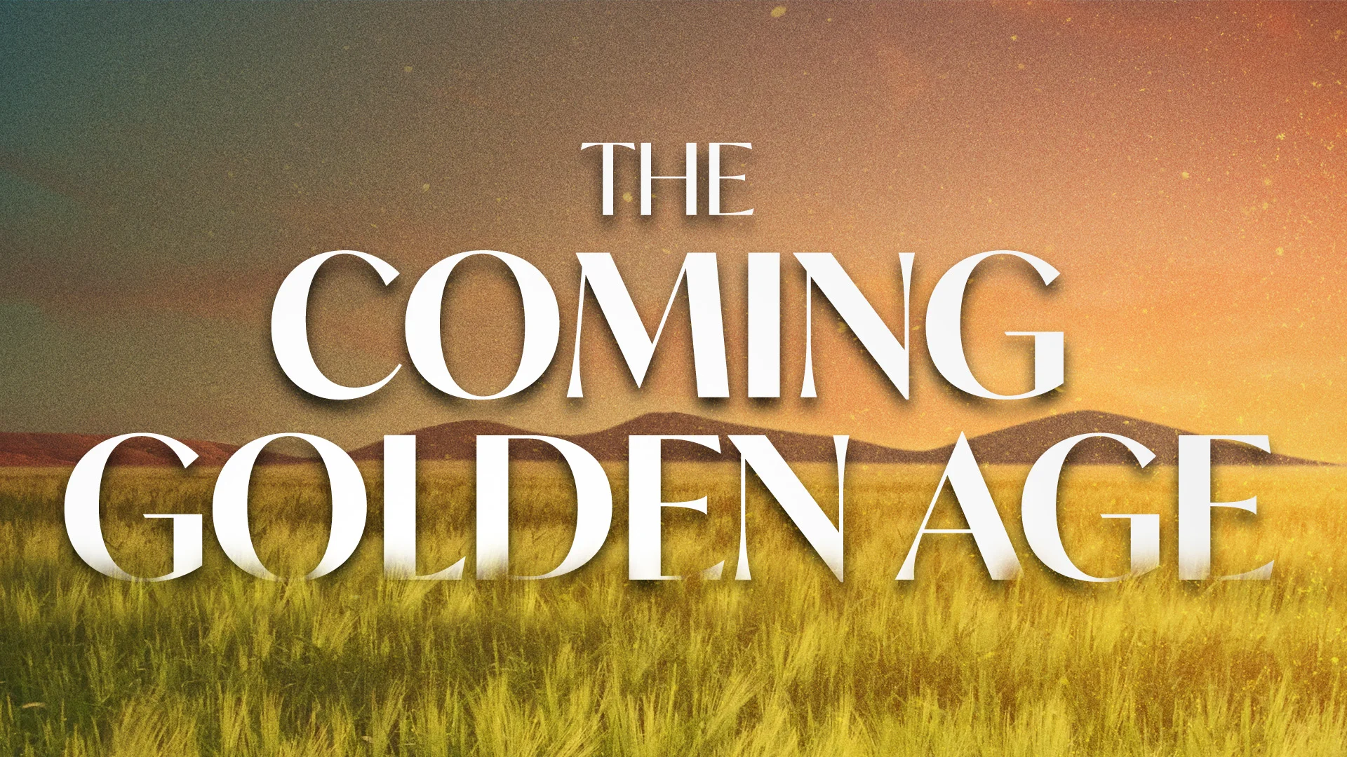 Old Age in the Golden Age - Sunday, May 5, 2024