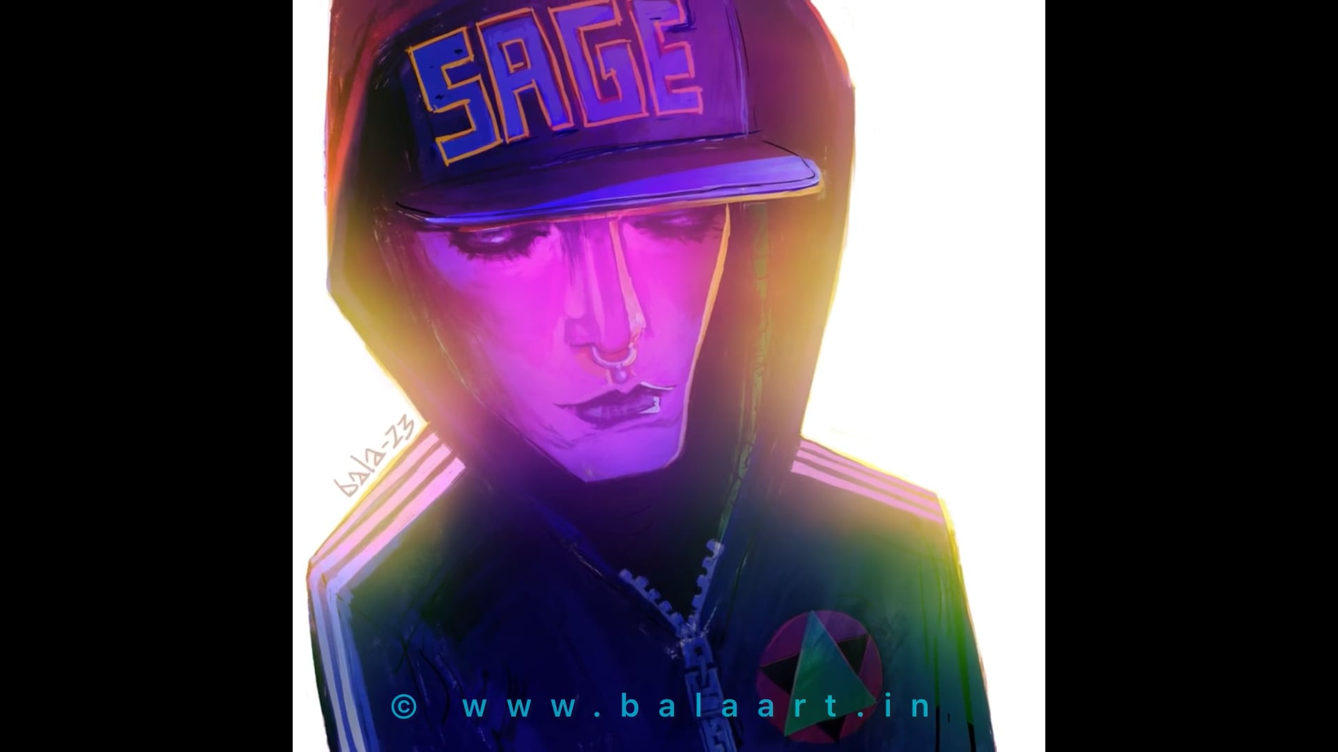 2D Digital Painting Process