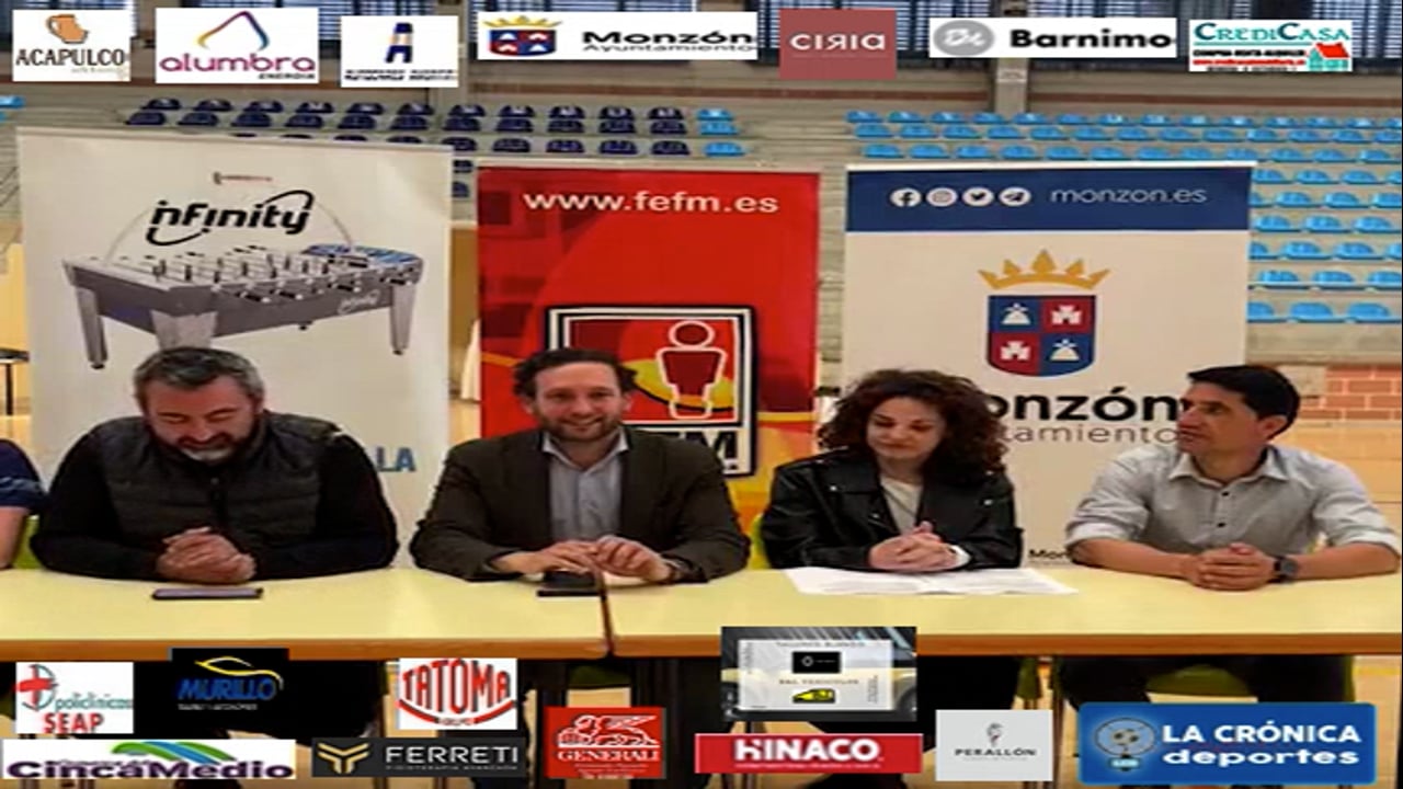 Monzón acogerá una prueba clasificatoria para el campeonato mundial de futbolín  Infinity World  Es una de las 4 ciudades a nivel mundial junto a Evri (Francia), Saalbruck (Alemania) y Dallas (Estados Unidos)