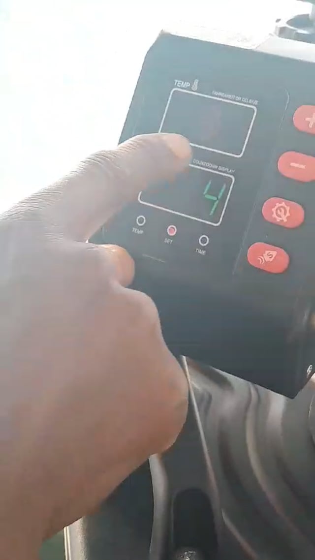 Heat Press Controller (H-CONTROL/2) Basic Usage Instructions