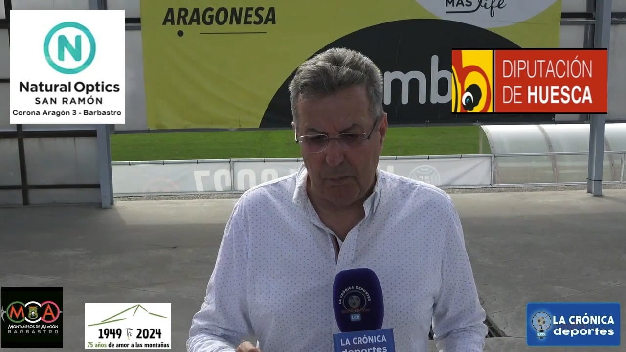 PEDRO SOLANA (Directivo y Portavoz de Montañeros de Aragón en Barbastro) Repasamos la mucha actividad deportiva que gira en torno al 75 aniversario del club.
