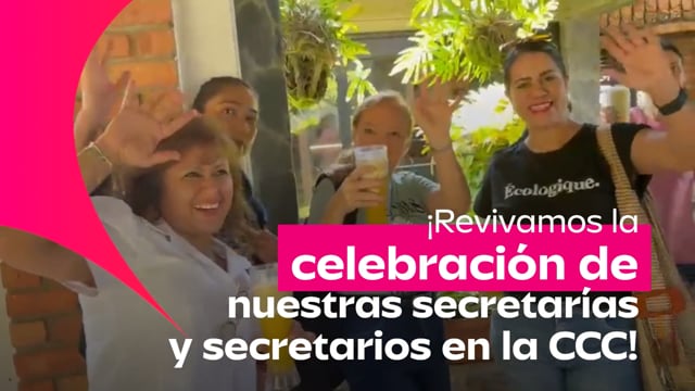 ¡Así vivimos el día de los y las secretarías de nuestra CCC!