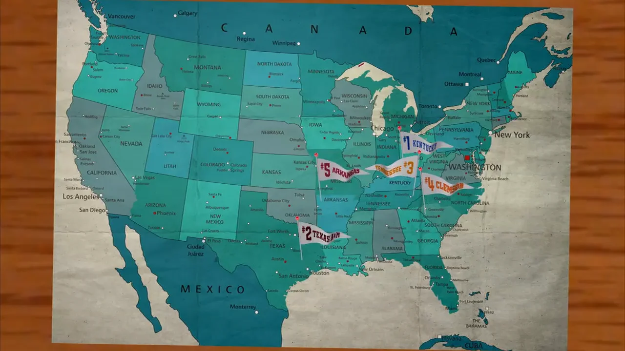 Projected CBASE HOSTS MAP on Vimeo