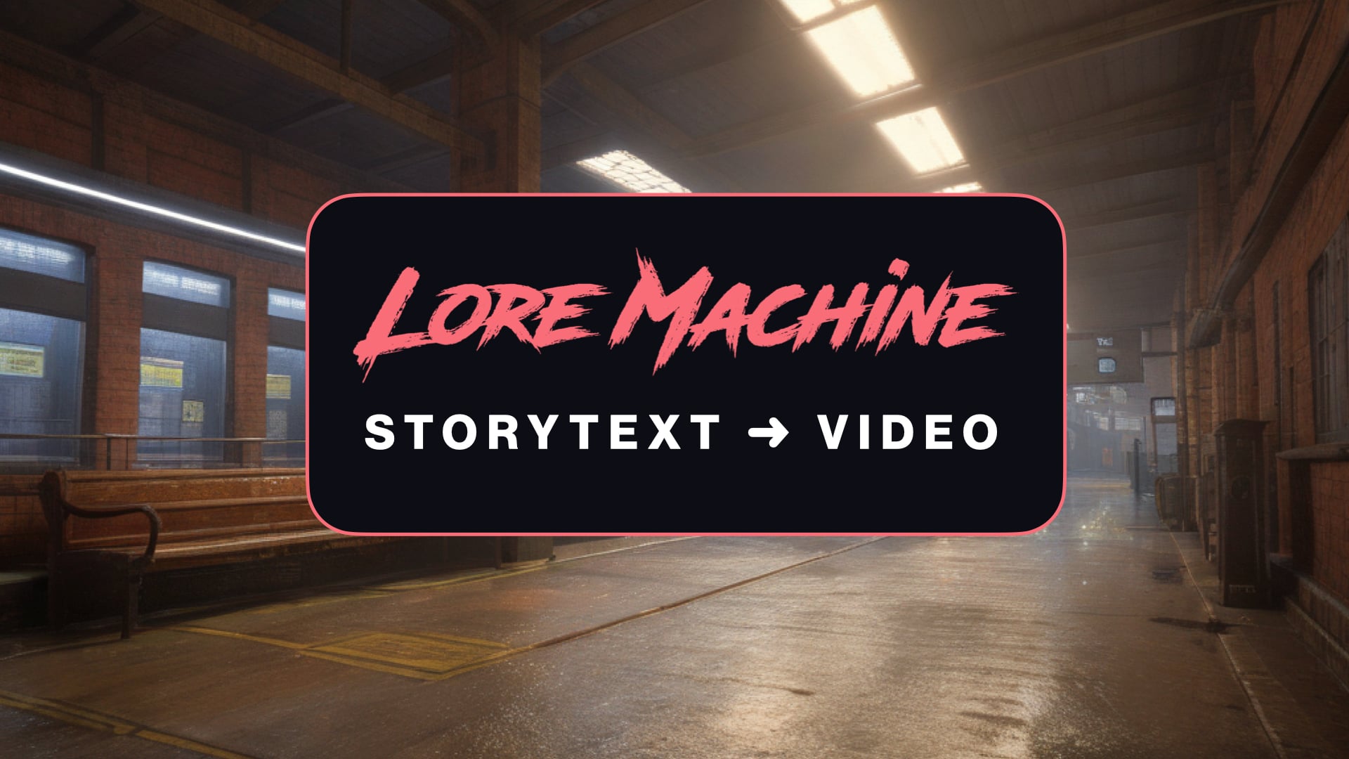 Lore Machine StoryText ➜ Video